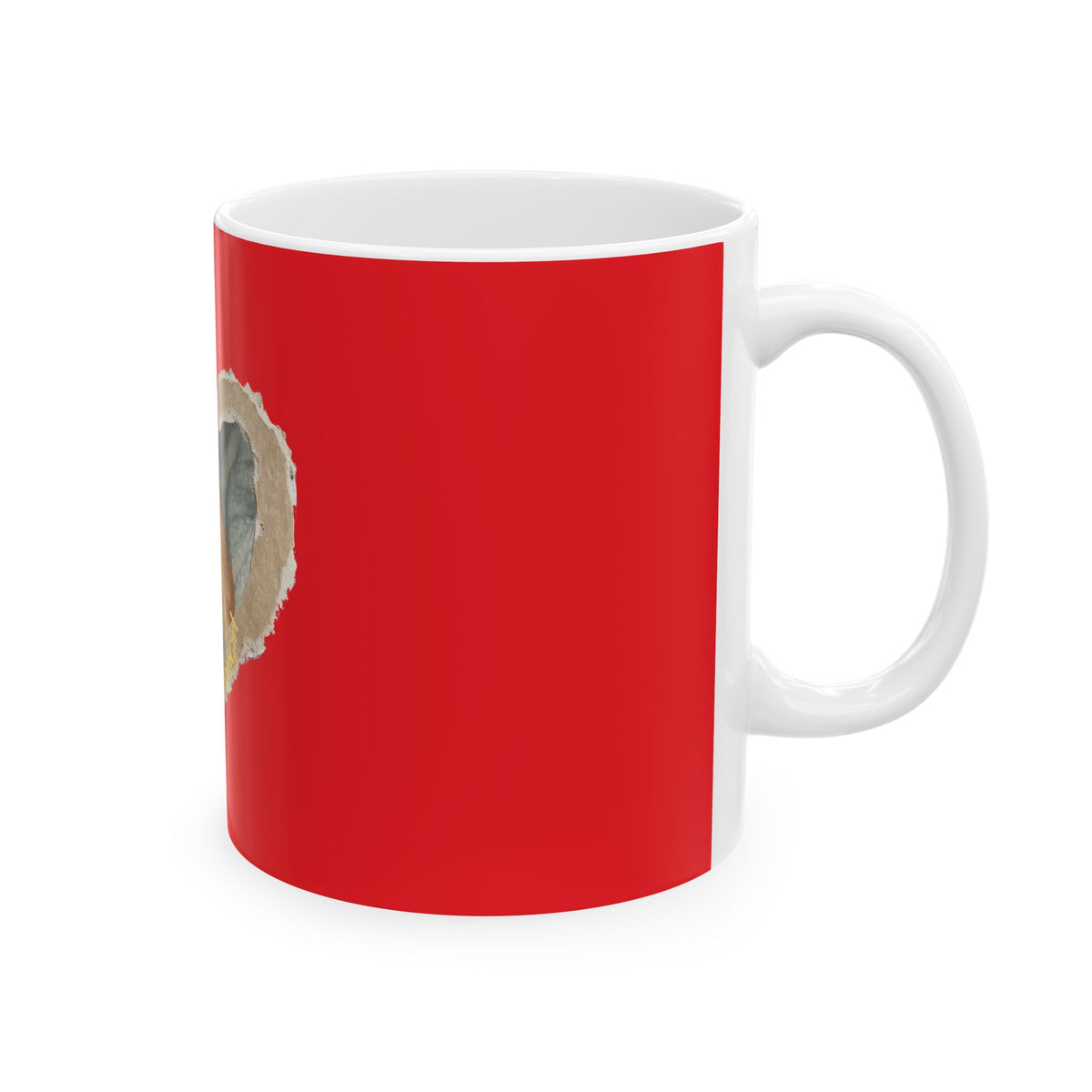 Cute Orange Cat Heart Mug — "Sassy Kitty" Ceramic Coffee Cup (11oz/15oz)