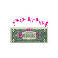 Kiss-Cut Sticker — “F*ck Bitches, Get Money” Retro Dollar Graphic