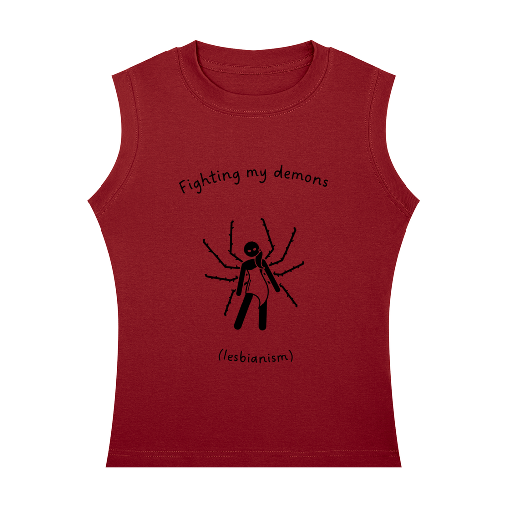 Fighting my Demons Crewneck Tank Top