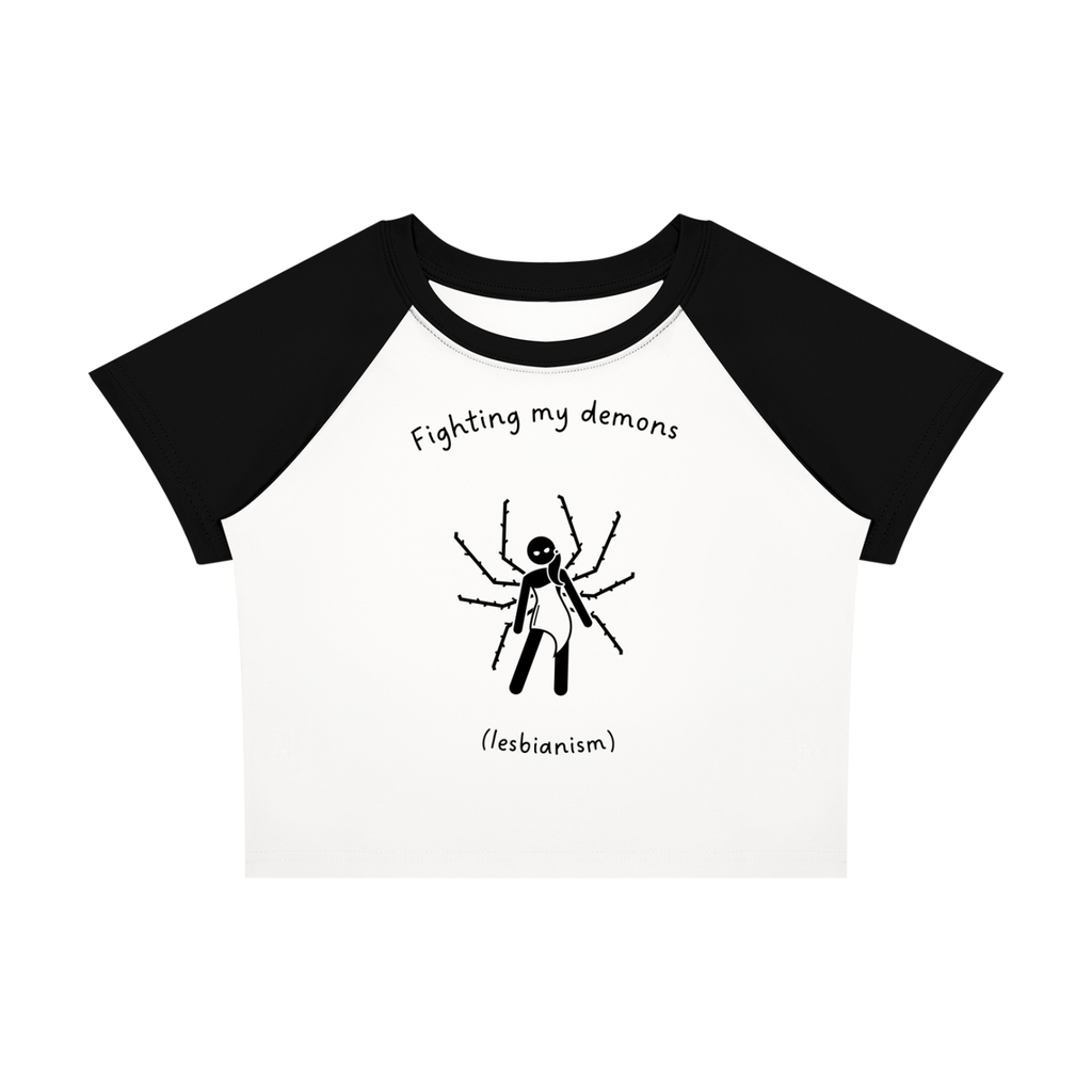 Fighting My Demons Raglan Tee