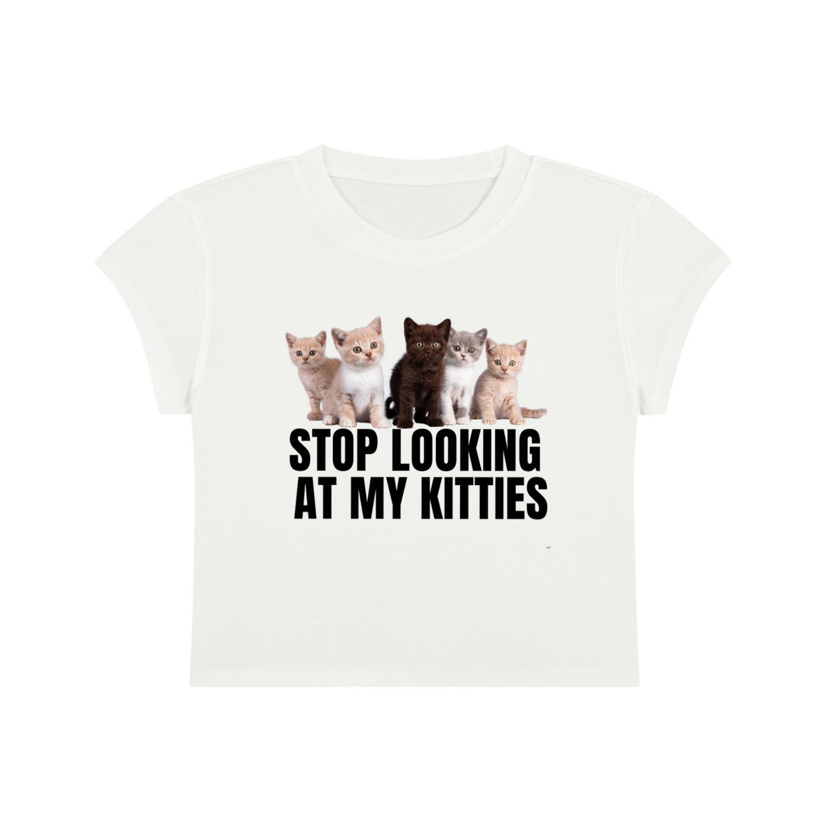 Women's Slim-Fit Cropped T-Shirt
