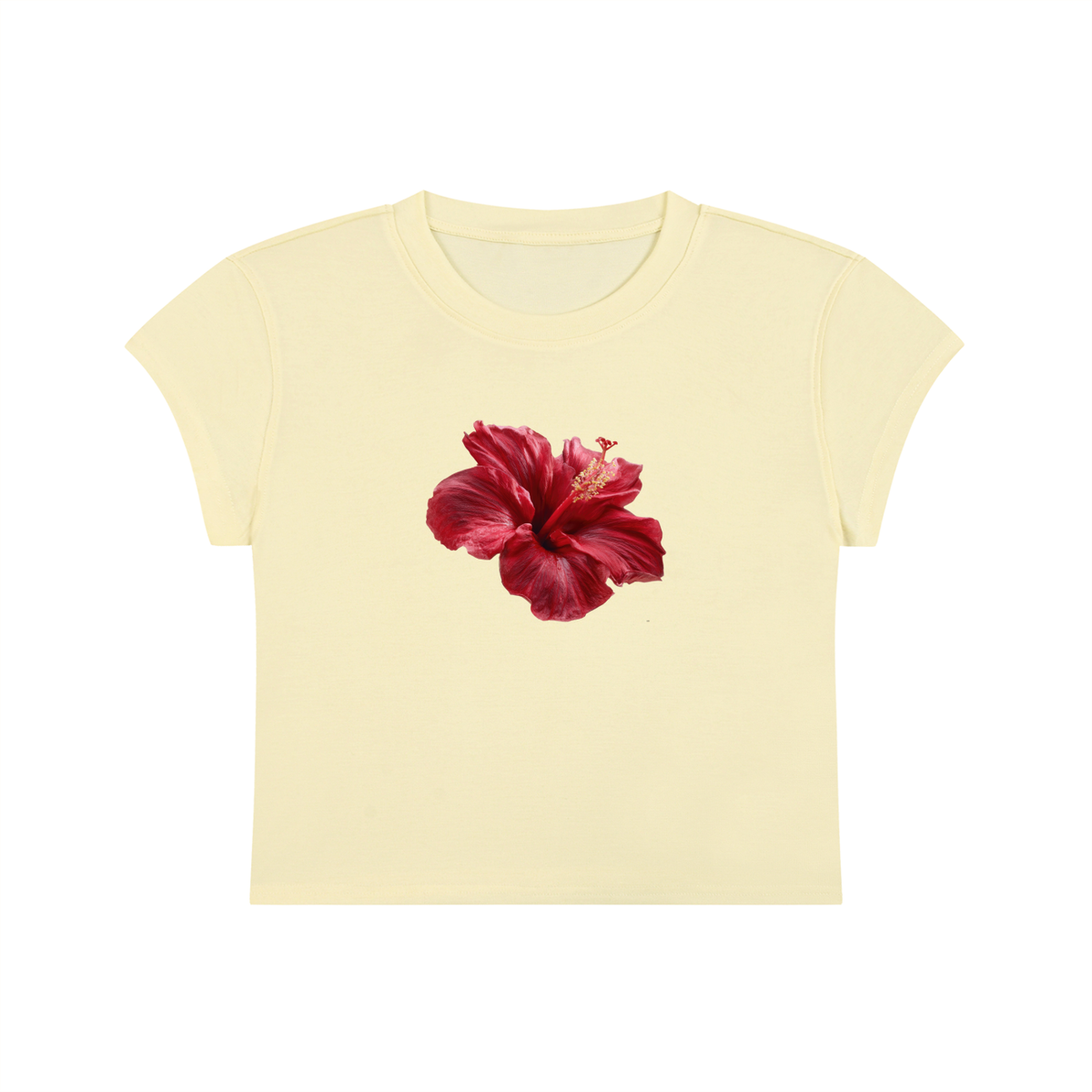 Women's Slim-Fit Cropped T-Shirt