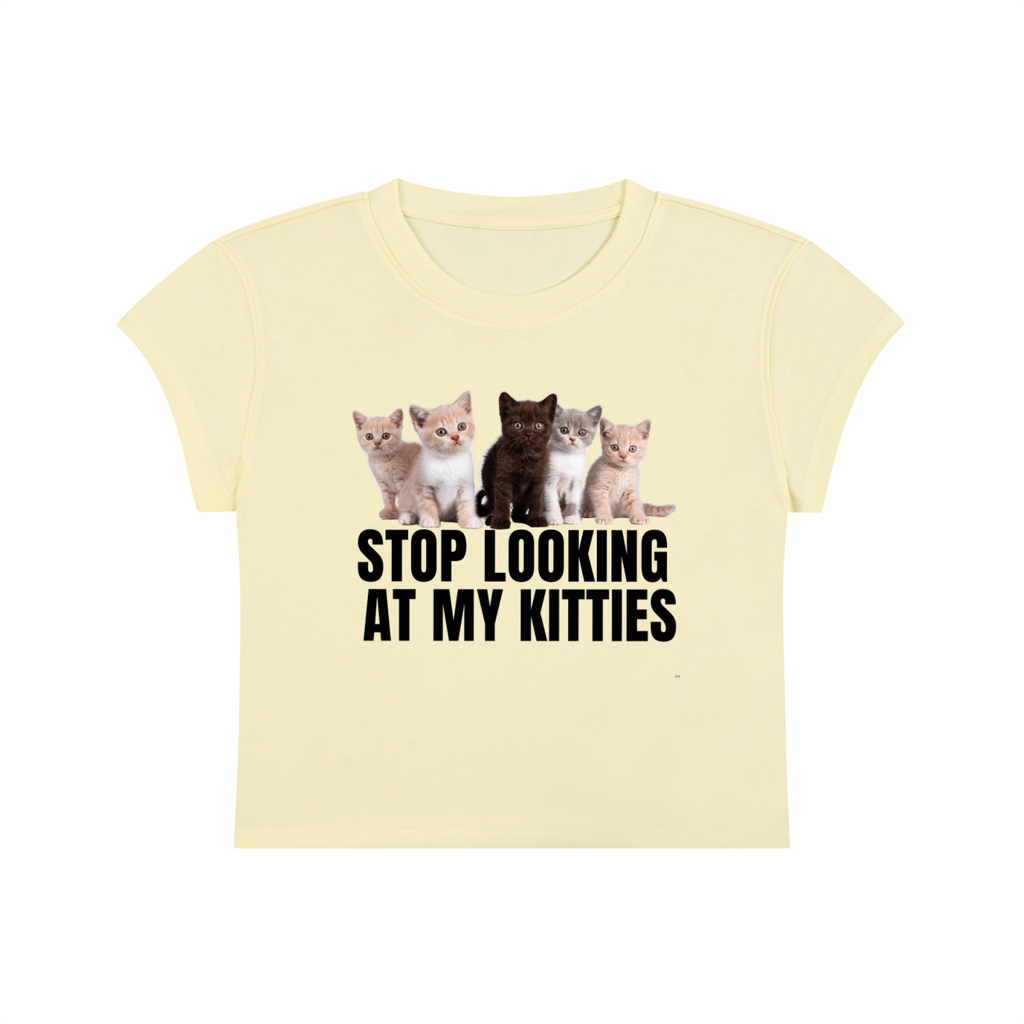 Women's Slim-Fit Cropped T-Shirt