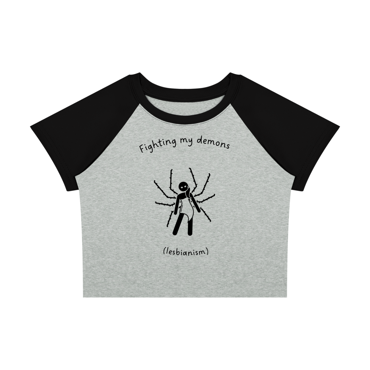 Fighting My Demons Raglan Tee