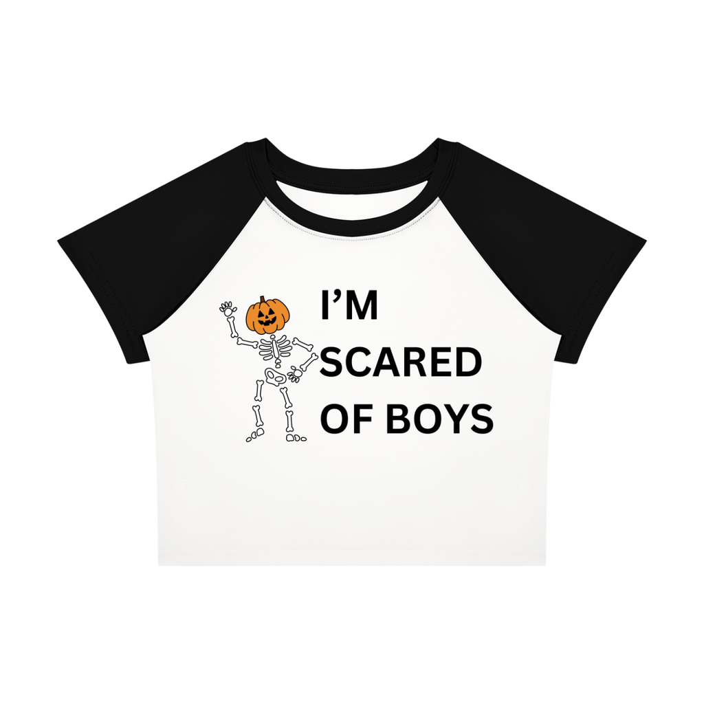 Scared of boys Baby T-Shirt