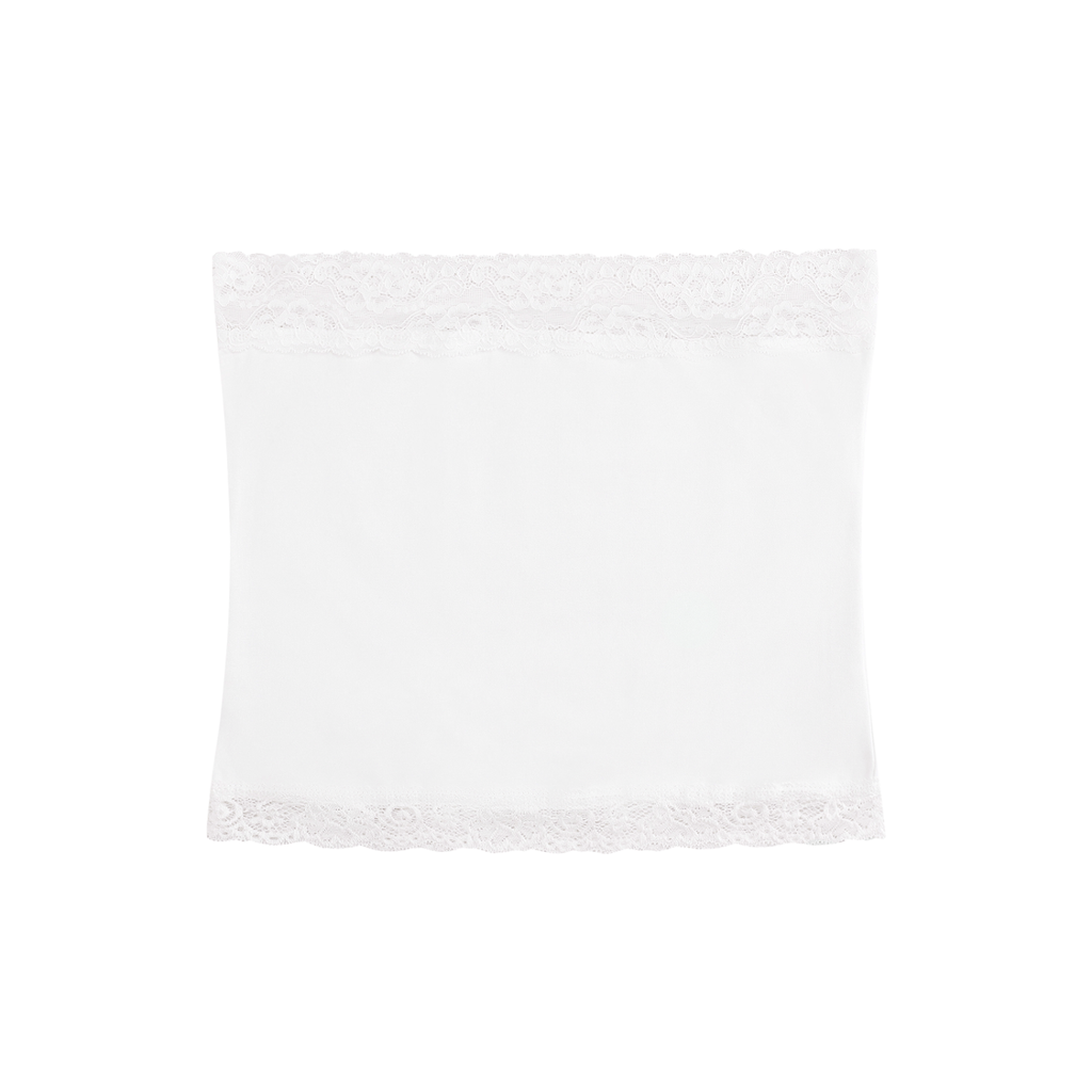 Women's Cropped Paneled Tube Top