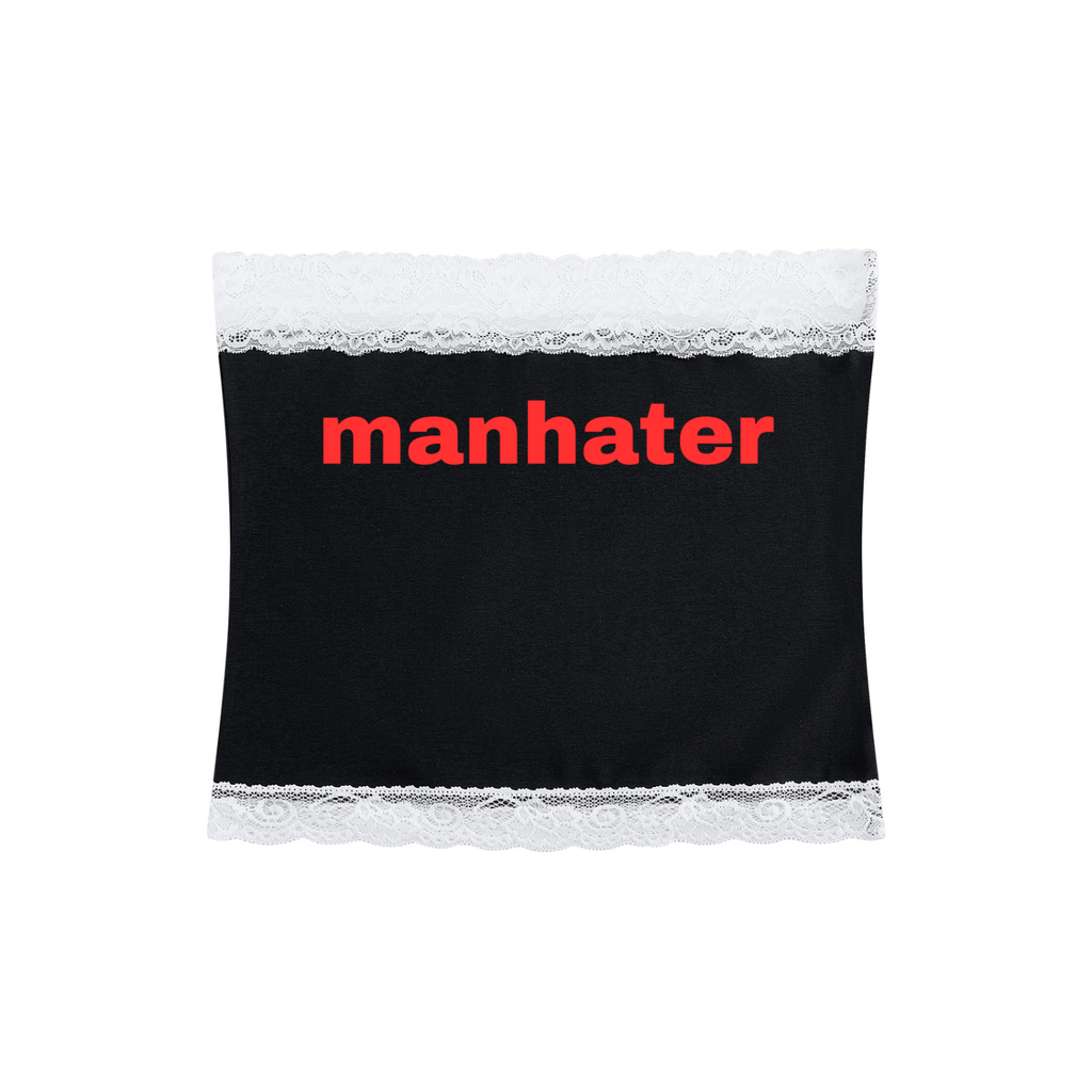 Women's Cropped Paneled Tube Top
