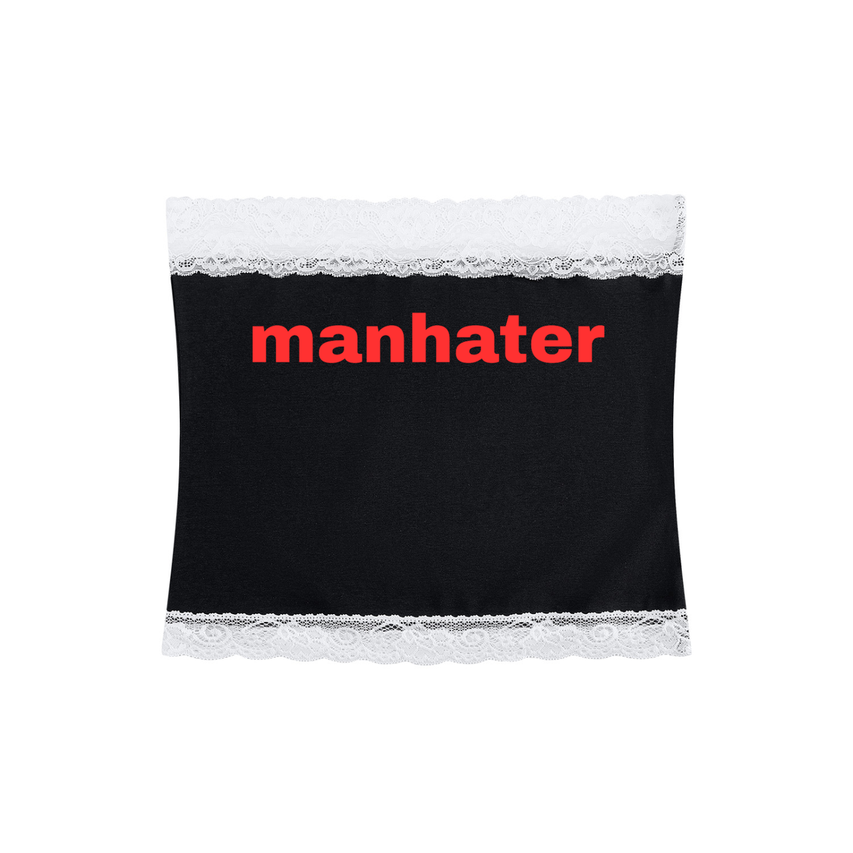 Women's Cropped Paneled Tube Top