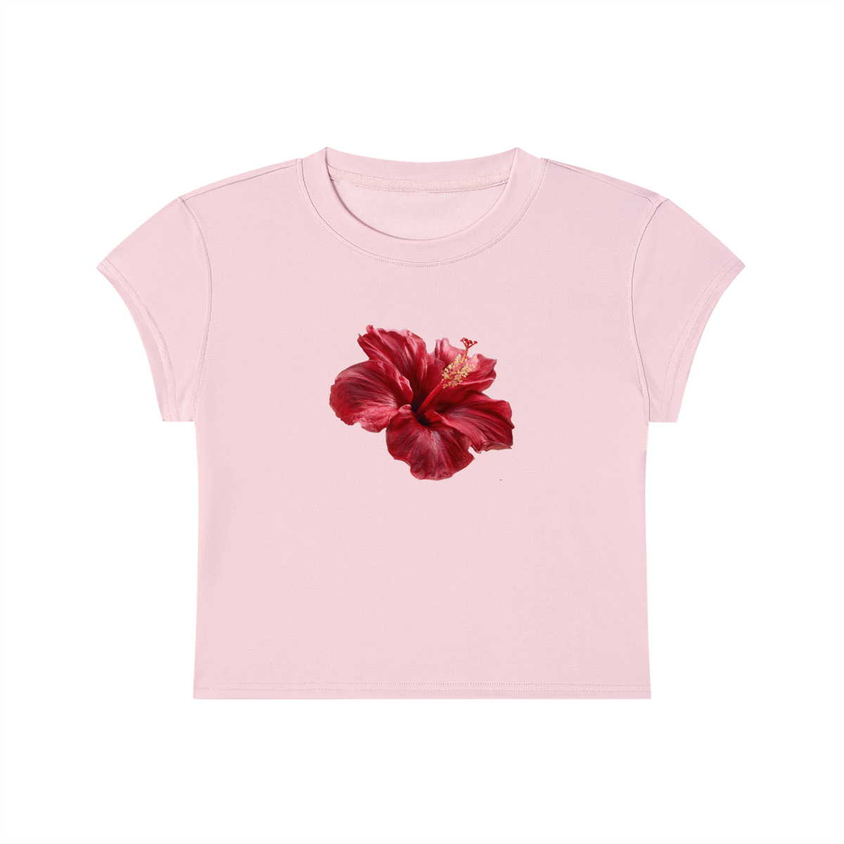 Women's Slim-Fit Cropped T-Shirt
