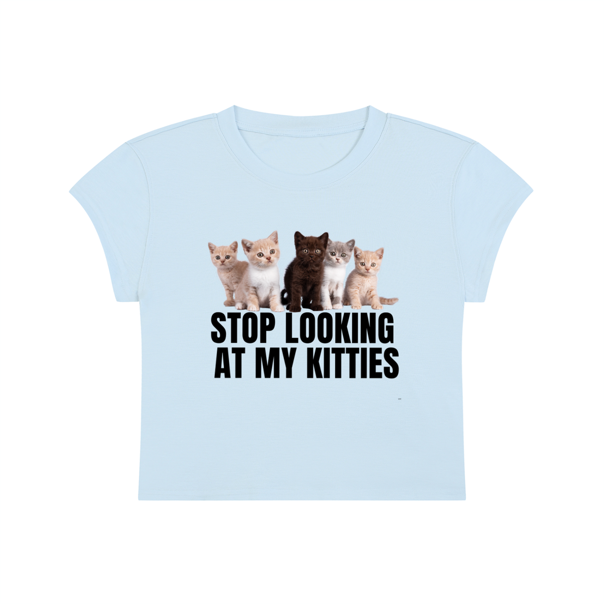 Women's Slim-Fit Cropped T-Shirt