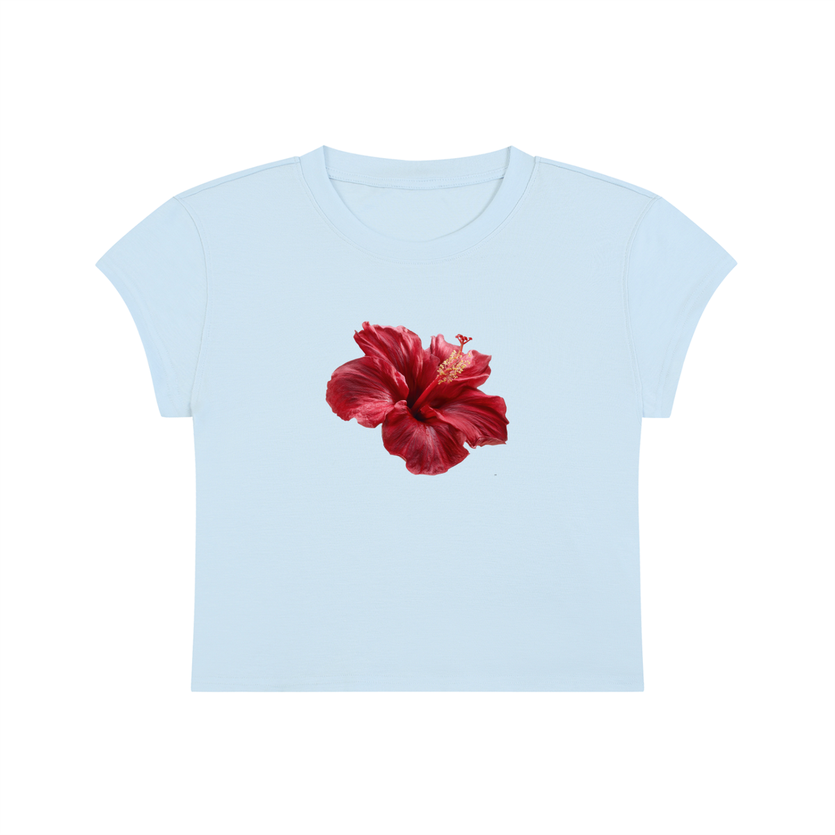 Women's Slim-Fit Cropped T-Shirt